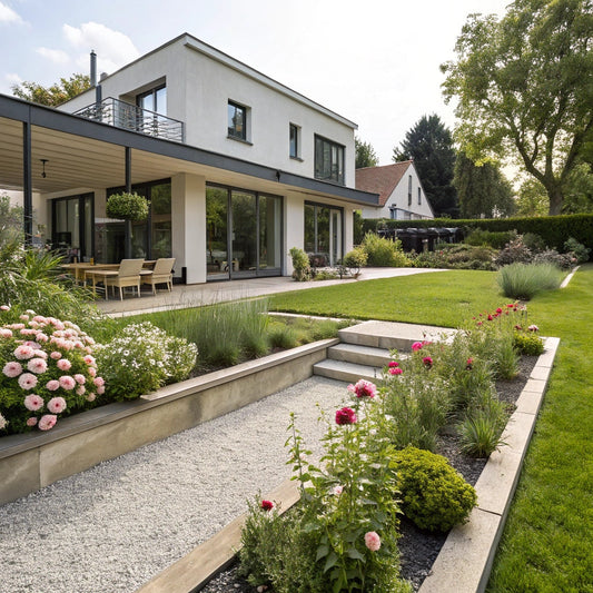 aménagement jardin simple