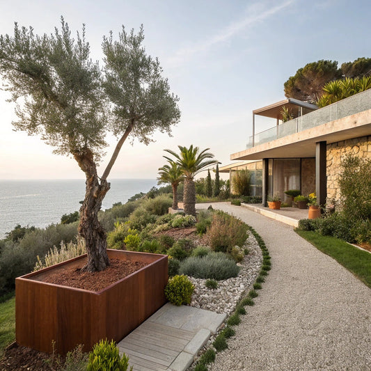 Nos idées pour un jardin méditerranéen moderne