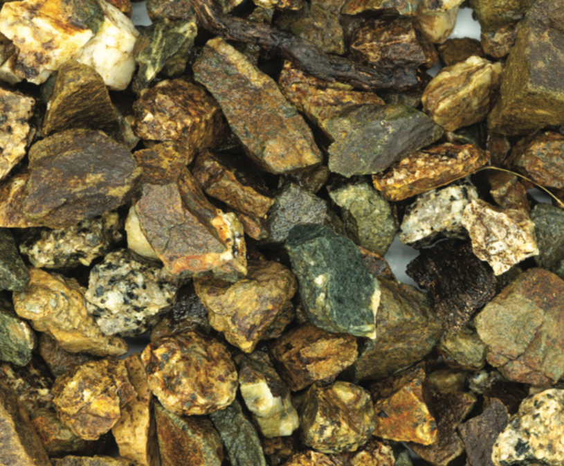 Gravier granit marron