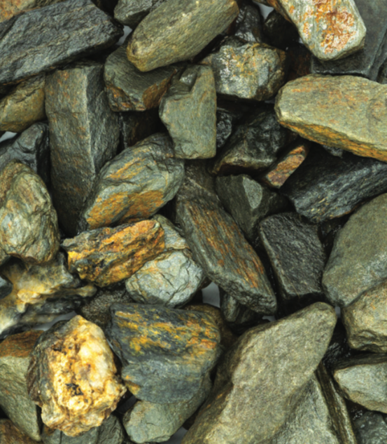 Gravier gris ardoise