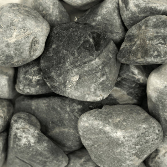 gravier roulé gris